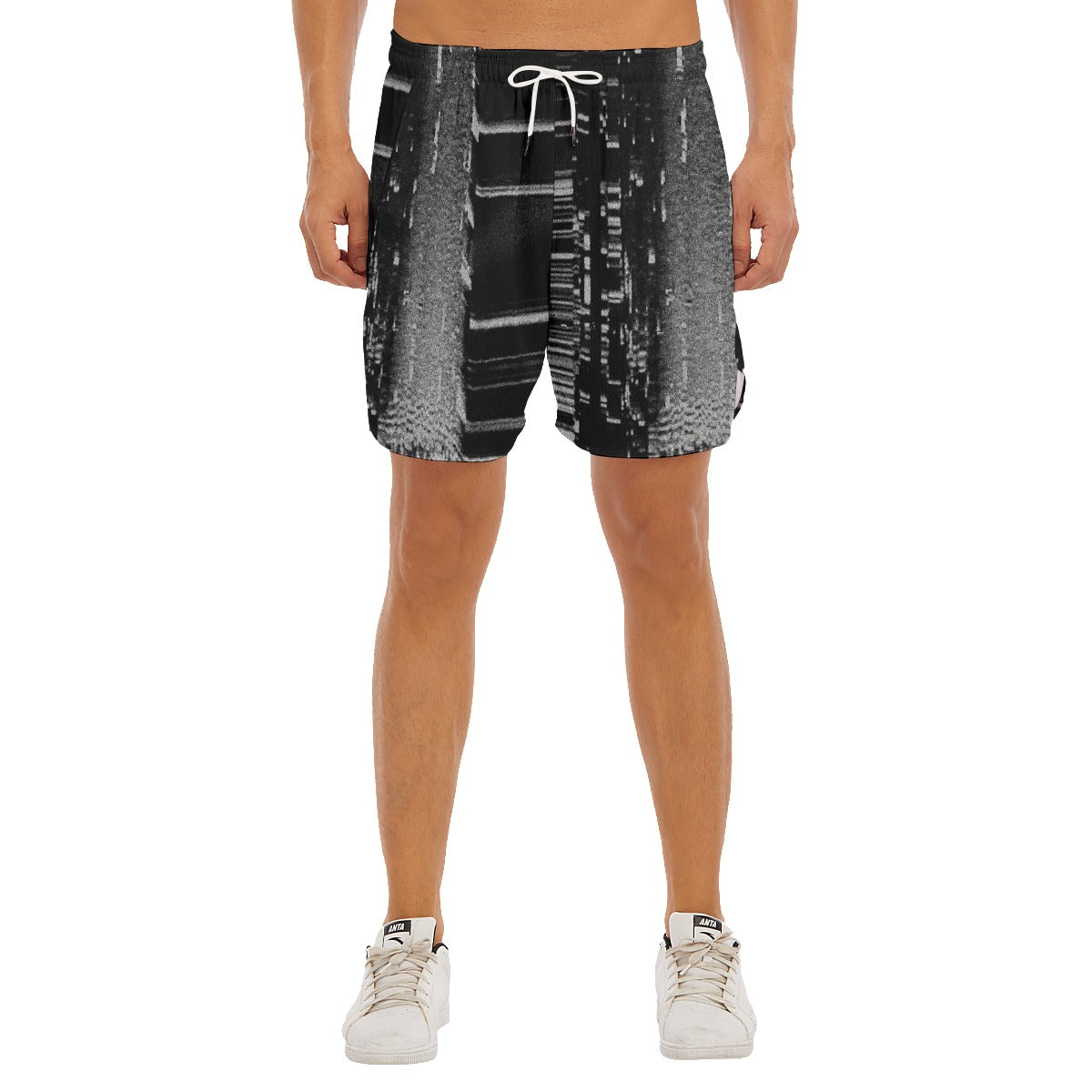 Static Rewind Dudes Drawstring Chill Gym Shorts